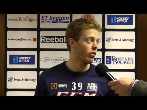 Intervjuer Pierre Gustavsson & Ludvig Engsund efter Västervik - Troja-Ljungby 4-1 5 januari 2016