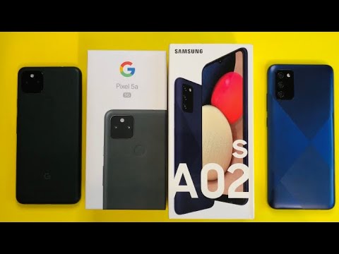 Google Pixel 5a 5G vs Samsung Galaxy A02s