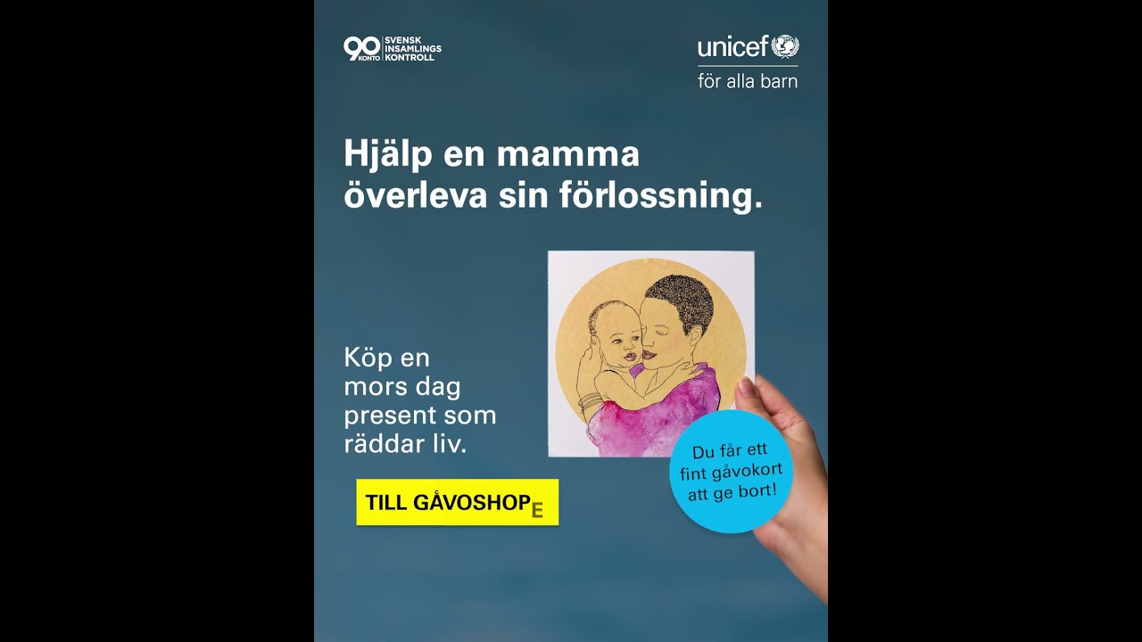 Hjälp en mamma överleva sin förlossning | Mors dag 2025