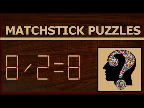 Matchstick Puzzle # 18 | Matchstick Math Problems |Tricky Puzzles |Fix the Equation| High IQ Puzzles