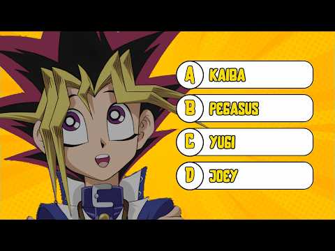 YU-GI-OH QUIZ 🔥 50 ANIME CHARACTERS