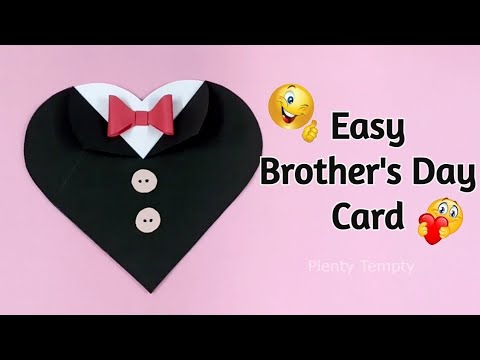 easy brothers day CARD /(akash  meking)#cardmeking