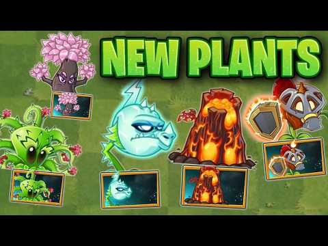 The NEW Upcoming Plants in Plants Vs Zombies 2! - PvZ2 New Plants