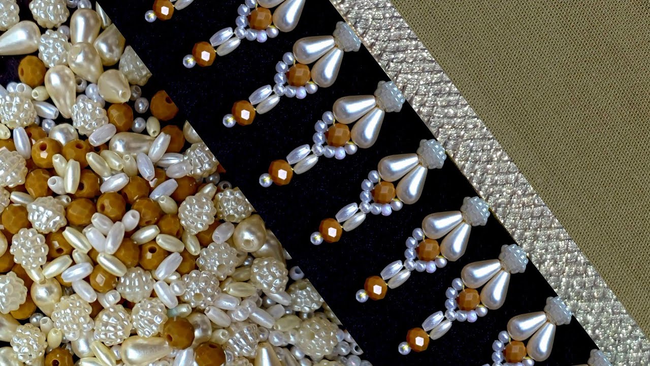 Just embroider the jewels using the method I taught you.#DIY❤️