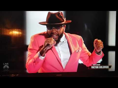 Victor Solomon The Voice Final Round