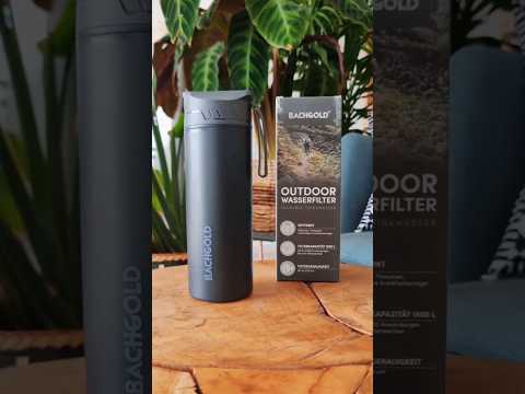 Dieser Outdoor Wasserfilter von Bachgold ist mal ein richtig geniales Gadget! 🤩 #amazonmusthaves