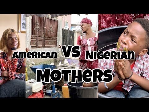 IAMDIKEH - AMERICAN VS NIGERIAN MOTHERS GROUNDING A KID 😂🤣😂