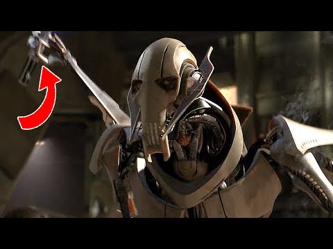 An interesting theory about Anakin's lightsaber in Grievous hand