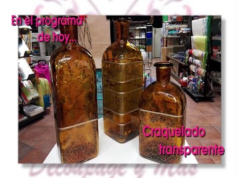 Craquelado Transparente Parte 1/2