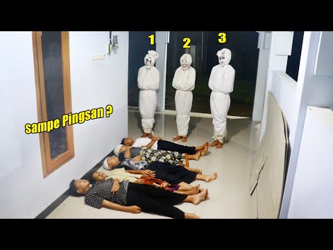 Heatrick 🤣 Prank Pocong Bocil Lagi Tidur Sampe kocar Kacir - Lucu Ngakak 🤣