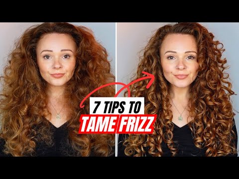 HOW TO TAME FRIZZY CURLY HAIR: 7 types of frizz & how to fix them