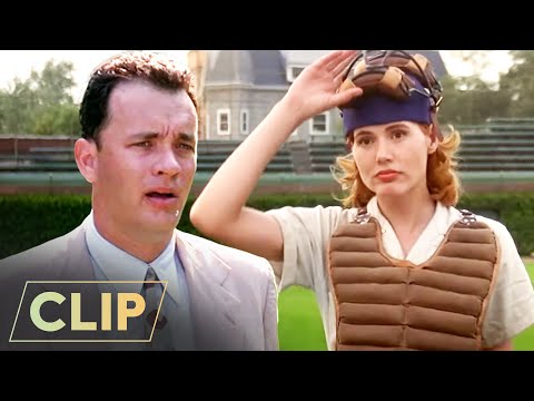 A League Of Their Own (1992) | Tryouts & Charm School | Geena Davis, Tom Hanks