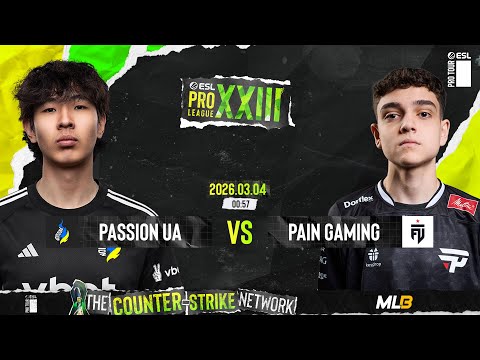/MN/ PASSION UA vs PAIN GAMING - ESL PRO LEAGUE S23 - STAGE 1 - DAY 3
