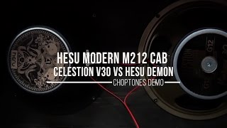 Video thumbnail for Hesu Cabinet M212 | Celestion Vintage 30 vs Hesu Demon Speaker | Metal Demo (Randall Satan) by ChoptonesOfficial