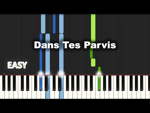 Gael Music - Dans Tes Parvis | EASY PIANO TUTORIAL BY Extreme Midi