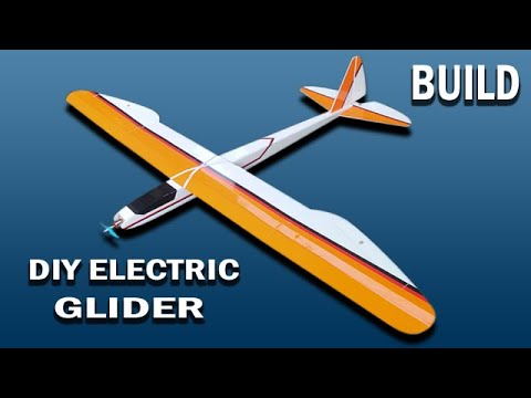 How To Make Electric Glider RC Plane DIY