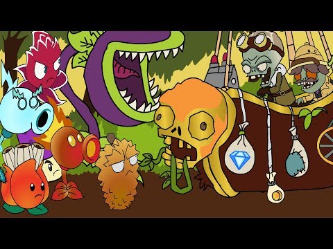 Plants vs Zombies Animation Lost city PART 5 Cartoon