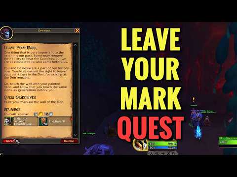 Leave Your Mark Quest (WoW Midnight)