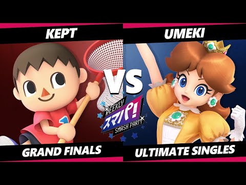Sumapa 74 GRAND FINALS - Umeki (Daisy) Vs. kept (Villager, Isabelle) SSBU Ultimate Tournament