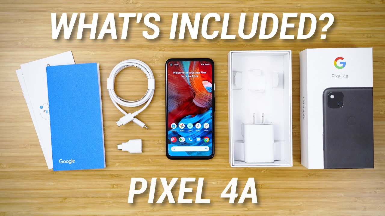 Pixel 4a Unboxing - What's Included!