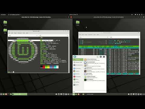 Linux Mint 20.1 (XFCE) vs Linux Mint 20.2 (XFCE): Hardware Usage Comparison