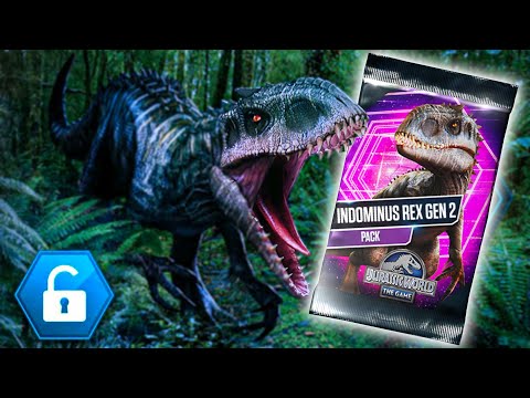 INDOMINUS REX GEN 2 UNLOCKED X3 MAX LEVEL 40 | Jurassic World: The Game