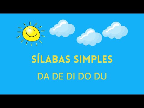 Sílabas DA - DE - DI - DO - DU - DÃO - Carlos Academy - Educação para crianças