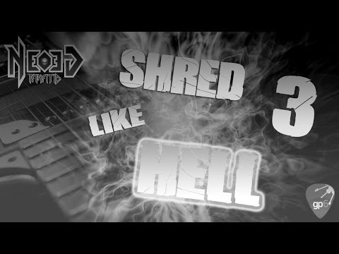 SHRED like HELL #3 guitar lick - Pentachromatic fury !