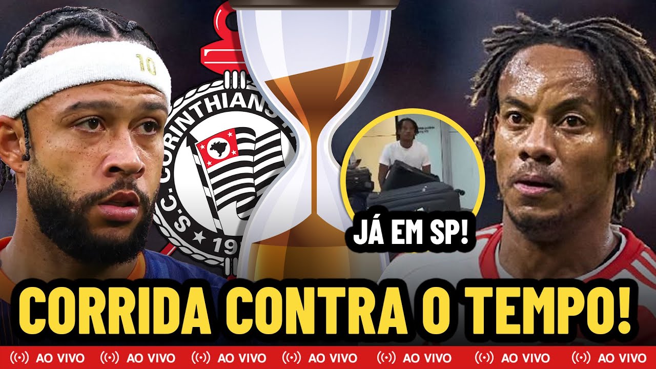 CORINTHIANS CORRE PRA REGULARIZAR DEPAY E CARRILLO PARA UMA POSSÍVEL SEMI DA COPA DO BRASIL