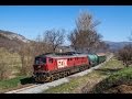 bdz ludmilla depart from zemen to kyustendil with an mixed train