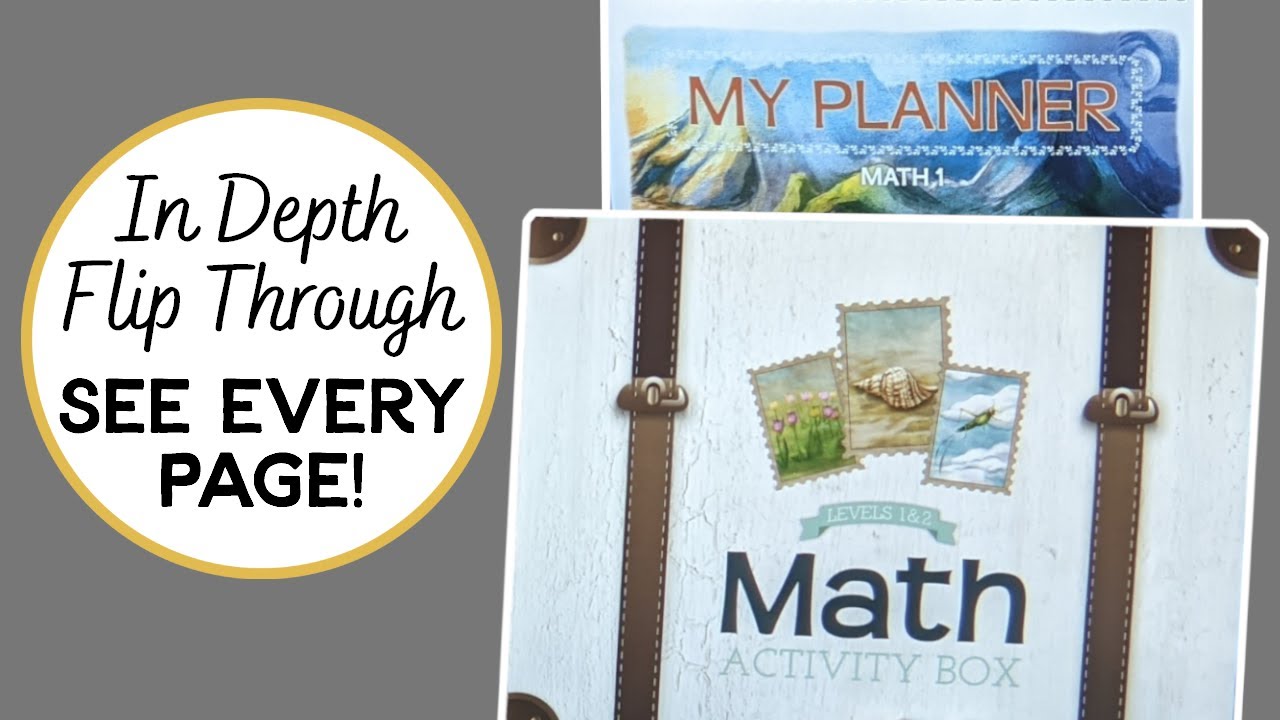 *Discontinued* TGTB MATH 1 & 2 ACTIVITY BOX In-Depth Look