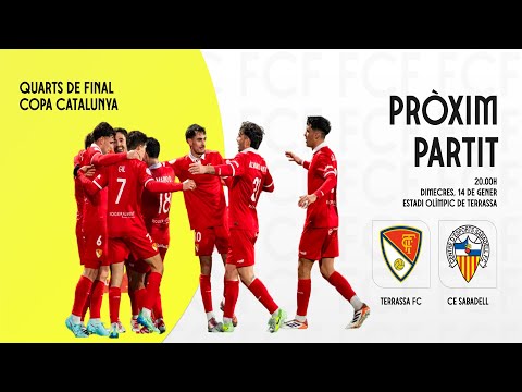 Terrassa FC - CE Sabadell - Quarts de final Copa Catalunya