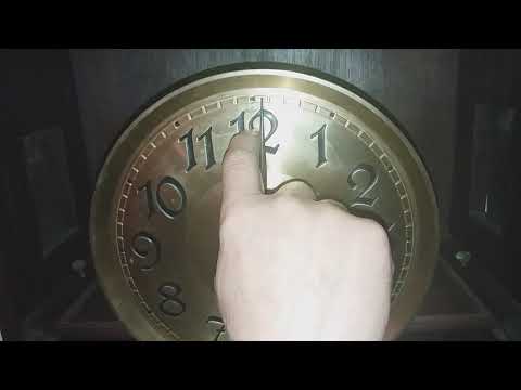 EDO Antike Standuhr ca. 1910-1920