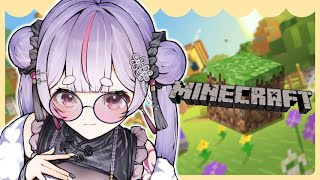 ホラゲーは心の準備が - 【Minecraft】建築嫌いの建築タイム【ぶいすぽ/兎咲ミミ】