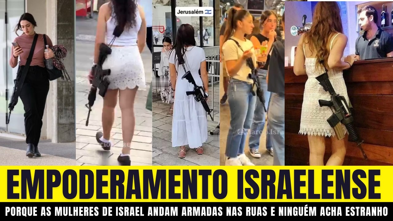 ISRAEL LIBERA ARMAS PARA MULHERES – Empoderamento e Autodefesa