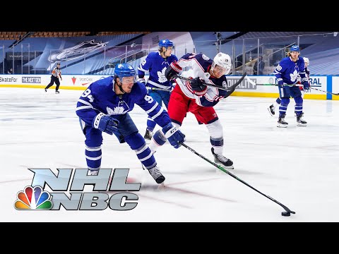 NHL Stanley Cup Qualifying Round: Blue Jackets vs. Leafs | Game 2 EXTENDED HIGHLIGHTS | NBC Sports