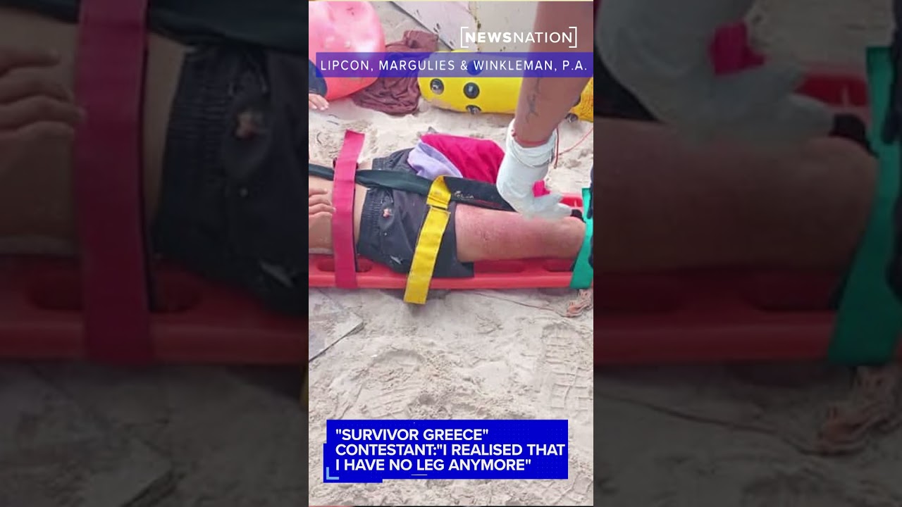 Video: Survivor Greece contestant describes boat strike that severed his leg