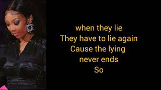 Brandy - Truthfully (lyrics)