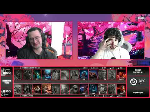 (RU) Vici Gaming vs Outsiders From CN | map 1 | DPC CN 2023 Tour 2: Division I | by Lex & @y0nd
