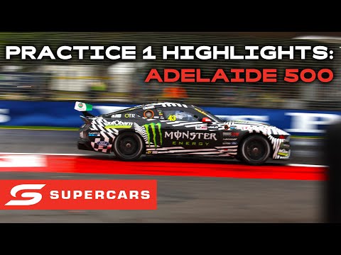 SUPERCARS 2023 VALO Adelaide 500プラクティス1ハイライト動画