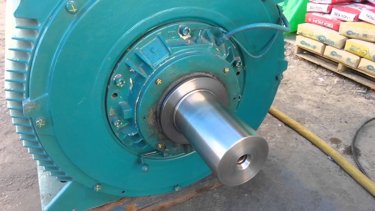 Video de motor de codelco radomiro tomic