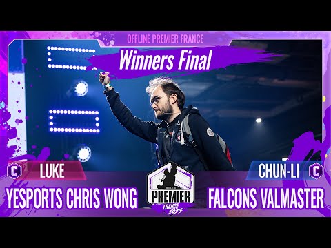 【CPT2023】オフラインプレミア フランス【WF】YESPORTS｜CHRIS WONG（ルーク/C）vs FALCONS｜VALMASTER（春麗/C）