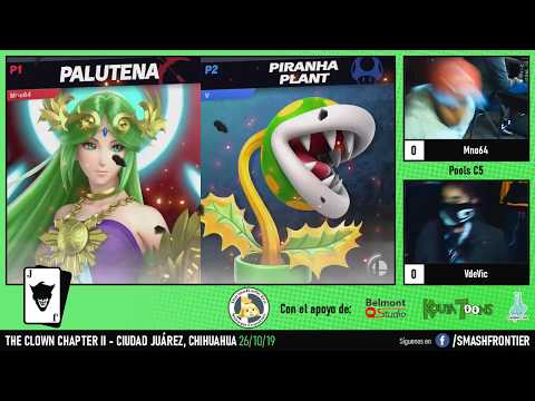 The Clown Ch. 2 - Pools C5 - Mno64 (Palutena) vs VdeVic (Piranha Plant)