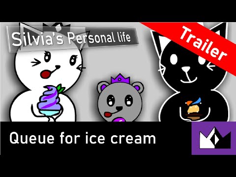Silvia the Cat - Queue for ice cream (Trailer)