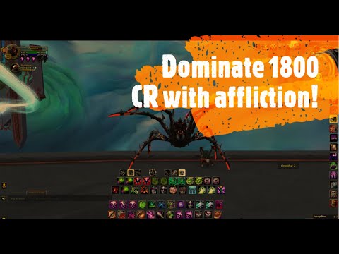 Affliction warlock 3v3 arena pvp shadowlands !