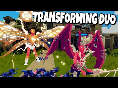 Transforming Duo! Chronomancer and Void Monarch vs Every Faction - TABS Full Release Update