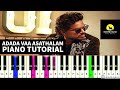 Adada Vaa Asathalam Piano Notes Yuvan Isai Petti