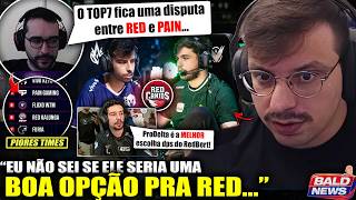 🚨POLÊMICAS! Quem poderá ser o NOVO SUPORTE da RED? Takeshi comenta sobre PIORES TIMES atualmente