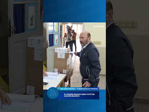 Dr. Gildo Insfrán, gobernador de Formosa - 26/10/2025