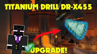 How to UPGRADE your FIRST DRILL in HYPIXEL SKYBLOCK (Titanium Dril DR-X455)